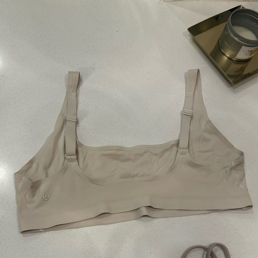 lululemon athletica Beige Sports Bra